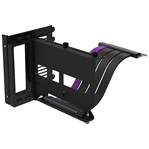 Cooler Master Kit de Soporte de Tarjeta gráfica Vertical Ver.2 Que Incluye Cable Vertical PCIe 4.0 x16-165 mm
