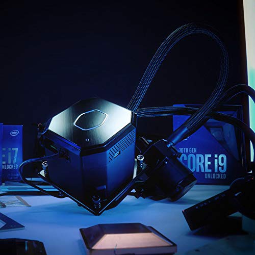 Cooler Master MasterLiquid ML360 SUB-ZERO - Refrigeración Líquida TEC AIO para CPU con Bloque de Agua Tecnología Intel® Cryo Cooling (LGA 1200), Bomba Mejorada, Radiador 360 mm con Ventiladores SF120R