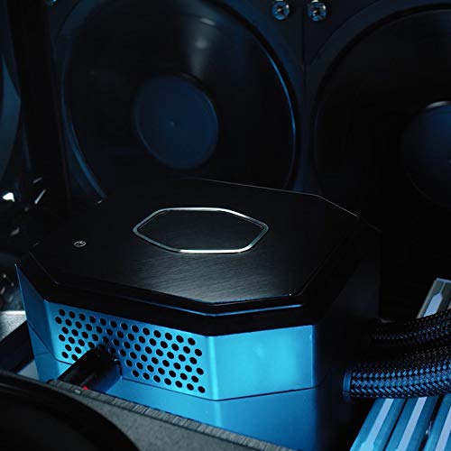 Cooler Master MasterLiquid ML360 SUB-ZERO - Refrigeración Líquida TEC AIO para CPU con Bloque de Agua Tecnología Intel® Cryo Cooling (LGA 1200), Bomba Mejorada, Radiador 360 mm con Ventiladores SF120R