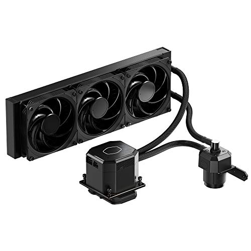 Cooler Master MasterLiquid ML360 SUB-ZERO - Refrigeración Líquida TEC AIO para CPU con Bloque de Agua Tecnología Intel® Cryo Cooling (LGA 1200), Bomba Mejorada, Radiador 360 mm con Ventiladores SF120R