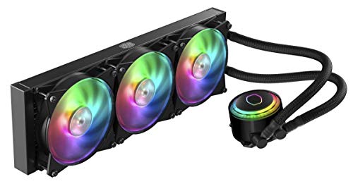 Cooler Master MasterLiquid ML360R RGB Refrigeración CPU a Liquido- Iluminación ARGB Sync, Diseño Bomba Premium y Ventiladores Triple MF120R ARGB, 394 x 119 x 27.2 mm