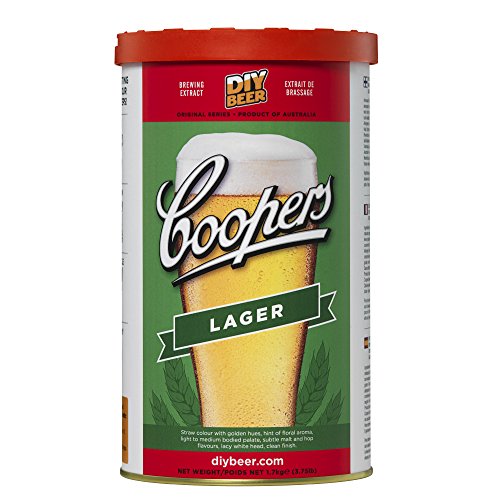 Coopers Australian Lager 40 Pint 1.7kg Home Brew Beer Kit