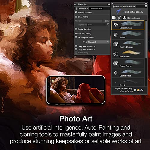 Corel Painter 2022 | Digital Painting Software | Illustration, Concept, Photo, and Fine Art | Full Win | 1 Dispositivo | Código de activación PC enviado por email