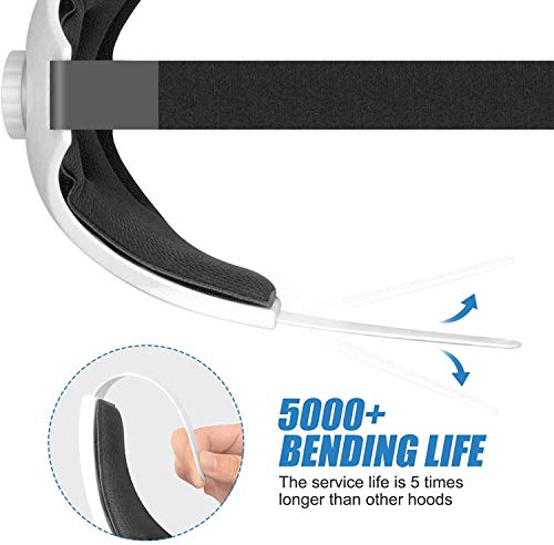 Correa para la Cabeza para Auriculares Oculus Quest 2 Venda Reemplazo de Venda para la Correa Elite para Oculus Quest 2 Reducir la Presión de la Cabeza Toque Cómodo