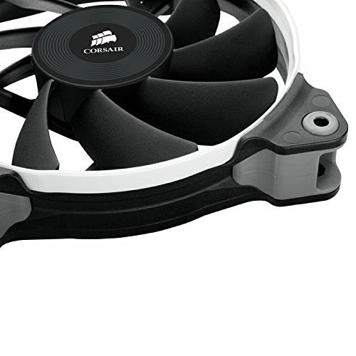 Corsair AF120 Quiet Edition Ventilador de PC (120 mm, Alto Flujo de Aire) Paquete Soltero