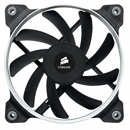 Corsair AF120 Quiet Edition Ventilador de PC (120 mm, Alto Flujo de Aire) Paquete Soltero