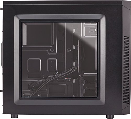 Corsair Carbide 100R - Caja de PC, Mid-Tower ATX, Ventana Lateral, Negro