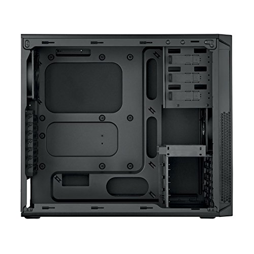 Corsair Carbide 200R - Caja de PC, Mid-Tower ATX, silencioso insonorizado Edition, sin Ventana, Negro