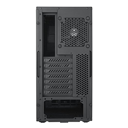 Corsair Carbide 200R - Caja de PC, Mid-Tower ATX, silencioso insonorizado Edition, sin Ventana, Negro