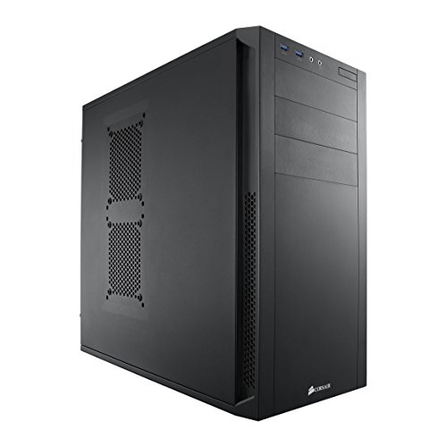 Corsair Carbide 200R - Caja de PC, Mid-Tower ATX, silencioso insonorizado Edition, sin Ventana, Negro