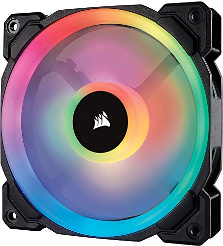 Corsair Commander Pro - Controlador de iluminación RGB y Ventilador Digital + LL120 RGB Ventilador de PC (120 mm, Doble Halo RGB LED PWM) Paquete Soltero