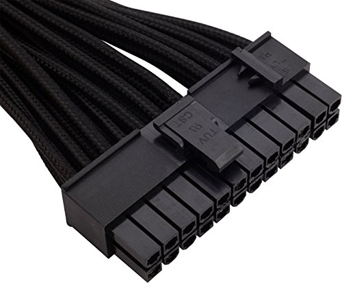 CORSAIR CP-8920202 Interno Negro Cable DE TRANSMISIÓN CORSAIR CP-8920202, Derecho, Derecho, Negro, RMI, RMX, SF
