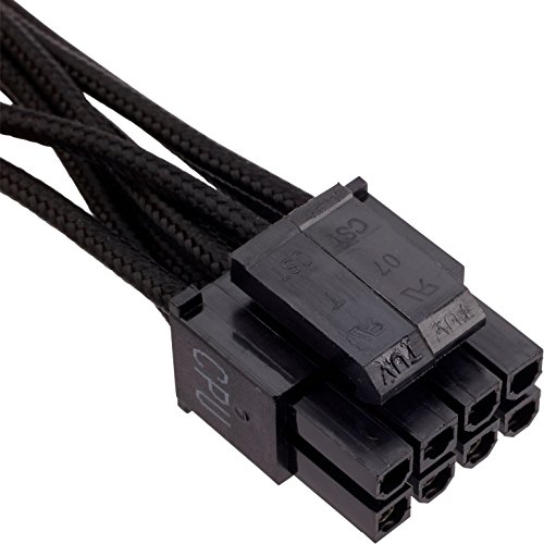 CORSAIR CP-8920202 Interno Negro Cable DE TRANSMISIÓN CORSAIR CP-8920202, Derecho, Derecho, Negro, RMI, RMX, SF