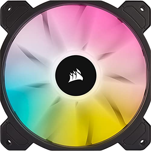 Corsair iCUE SP140 RGB ELITE Ventilador RGB 140mm PWM, Paquete Individual