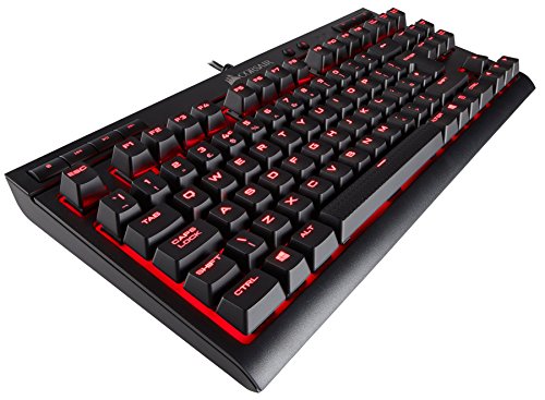 Corsair K63, Teclado Alámbrico, Estándar, USB, Interruptor mecánico, QWERTY, Negro