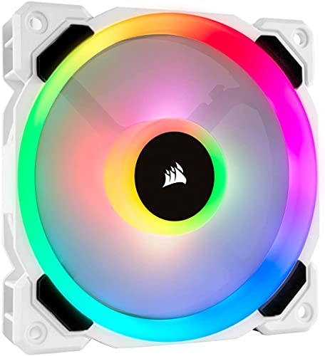 Corsair LL120 RGB - Ventilador (LED 120 mm, PWM White High Airflow) blanco (CO-9050091-WW)