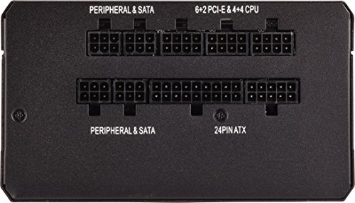 Corsair RM750x - Fuente de Alimentación (Completamente Modular, 80 Plus Gold, 750 Watt, EU)