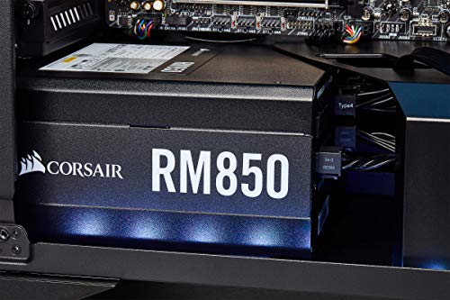 Corsair RM850 - Fuente de Alimentación (ATX Totalmente Modular, 80 Plus Gold, 850 W) color negro (CP-9020196-EU)