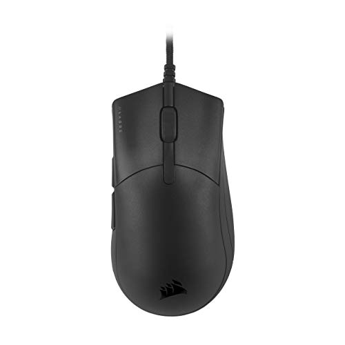 CORSAIR Sabre PRO Champion Series Gaming Mouse – Forma ergonómica para Esports y juego competitivo – Ultraligero 69g – Cable de Paracord flexible – Botones CORSAIR QUICKSTRIKE con cero brecha
