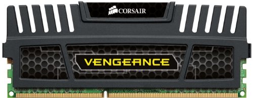 Corsair Vengeance - Módulo de Memoria XMP de Alto Rendimiento de 8 GB (2 x 4 GB, DDR3, 1600 MHz, CL9), Negro (CMZ8GX3M2A1600C9)