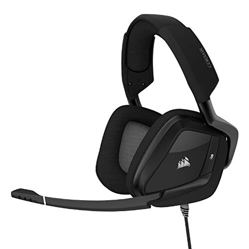 Corsair Void RGB Elite USB Premium Gaming Headset con sonido envolvente 7.1, carbono