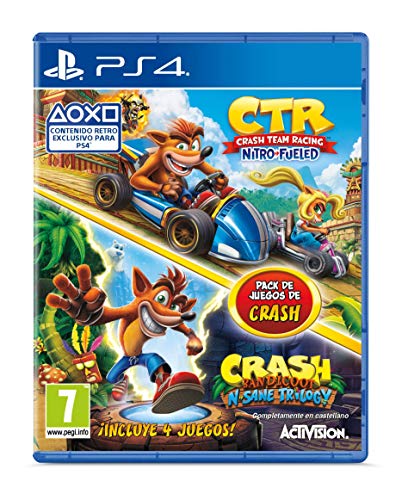 Crash Team Racing Nitro Fueled + Crash N. Sane Trilogy bundle