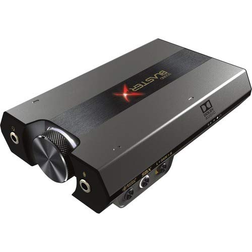 CREATIVE G6 7.1 HD Gaming DAC y Tarjeta de Sonido USB Externa con Amplificador de Auriculares Xamp para PS5, PS4, Xbox One, Nintendo Switch y PC