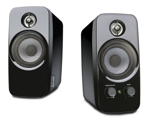 Creative Inspire T10 - Altavoces de Ordenador (3.5 mm), Color Negro