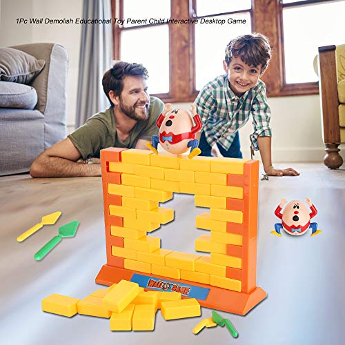 Creative Wall Demolish Game 3D Parent-Child Family Game Intelligence Building Block de Construcción Adecuado o Regalos de Cumpleaños