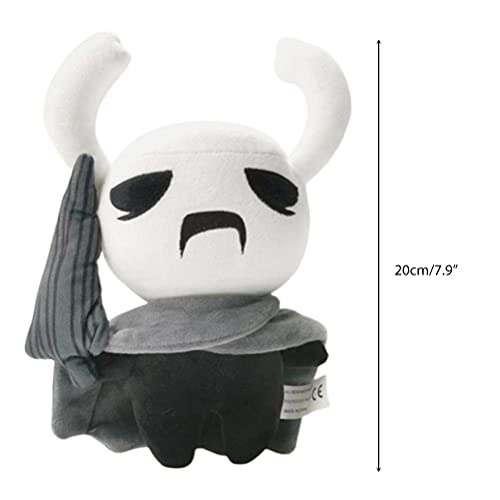 Cricia Game Hollow Knight Plush Toy, Game Plush Pillows Toys Hornet Hollow Knight Peluche de Peluche de Juguete Cute Soft Doll Home Sofa Decor Pillow Collection Toy para niños