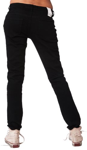 Criminal Damage - Vaqueros Unisex, Talla 26 - Talla Inglesa, Color Negro