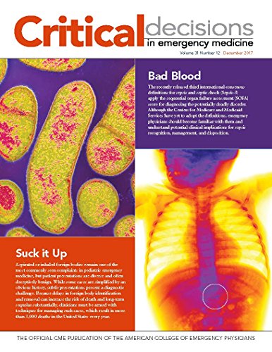 Critical Decisions in Emergency Medicine: December, 2017 (English Edition)