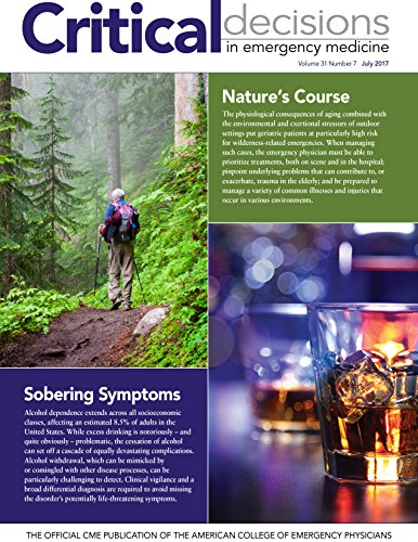 Critical Decisions in Emergency Medicine: July, 2017 (English Edition)
