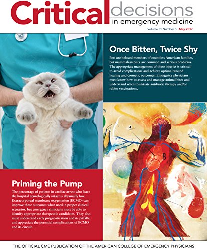 Critical Decisions in Emergency Medicine: May, 2017 (English Edition)