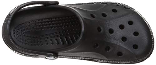 Crocs Baya Clog, Zuecos Unisex Adulto, Negro, 45/46 EU
