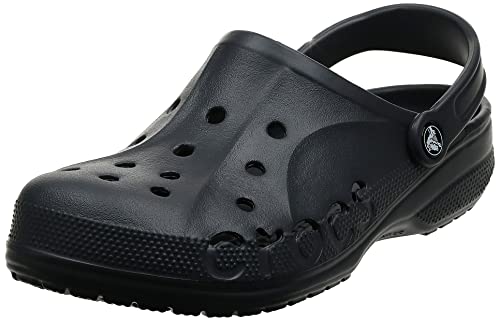 Crocs Baya Clog, Zuecos Unisex Adulto, Negro, 45/46 EU
