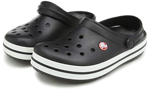 Crocs Crocband Unisex Adulta Zuecos, Negro (Black), 42/43 EU