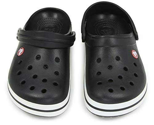 Crocs Crocband Unisex Adulta Zuecos, Negro (Black), 42/43 EU
