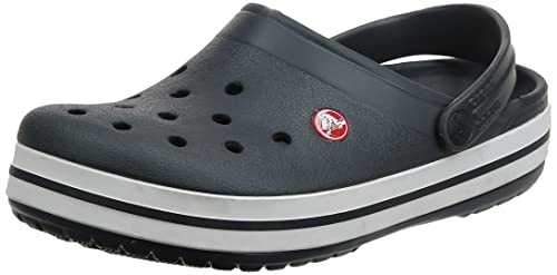 Crocs Crocband Unisex Adulta Zuecos, Negro (Black), 42/43 EU