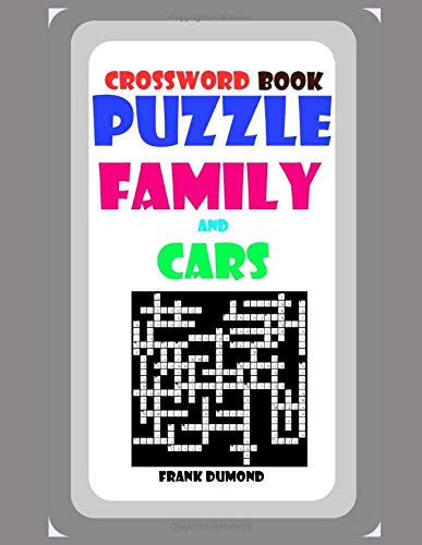 CROSSWORD PUZZLE BOOK FAMILY AND CARS