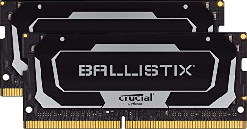 Crucial Ballistix BL2K16G32C16S4B 3200 MHz, DDR4, DRAM, Memoria Gamer Kit para Ordenadores portátiles, 32GB (16GB x2), CL16