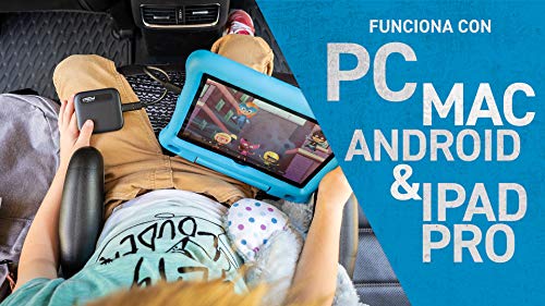 Crucial CT1000X6SSD9 X6 1 TB SSD portátil, de hasta 540 MB/s, USB 3.2, Unidad de estado sólido externa, USB-C