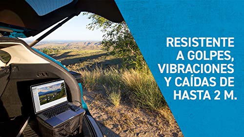 Crucial CT1000X6SSD9 X6 1 TB SSD portátil, de hasta 540 MB/s, USB 3.2, Unidad de estado sólido externa, USB-C