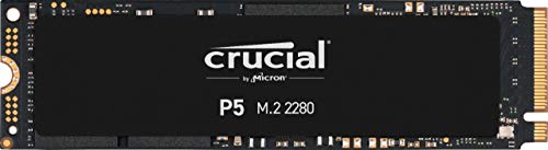 Crucial P5 CT1000P5SSD8 Disco Duro Sólido Interno SSD de 1 TB (3D NAND, NVMe, PCIe, M.2, 2280SS)