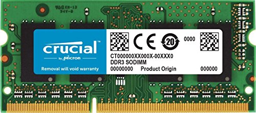 Crucial RAM CT102464BF160B 8 GB DDR3 1600 MHz CL11 Memoria Portátil
