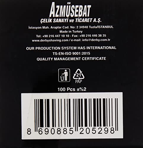 Cuchillas de afeitar Derby Shaving Factory