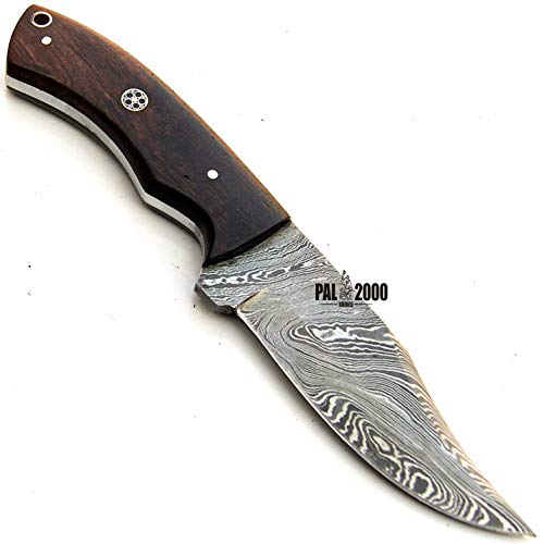 Cuchillos de cocina de acero de Damasco - cuchillo de cocina de acero de Damasco de espiga completa - el mejor cuchillo de cocina de Damasco hecho a mano con funda 9393
