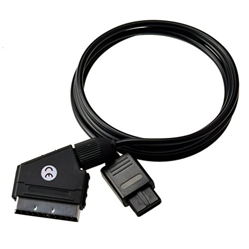 cuenco Cable de vídeo RGB Scart para Nintendo N64 PAL de Network Shop SRL