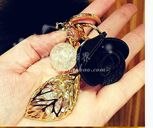 Cuentas Adornos De Cristal Rosa Material Hecho A Mano Pendiente Llavero-Morado