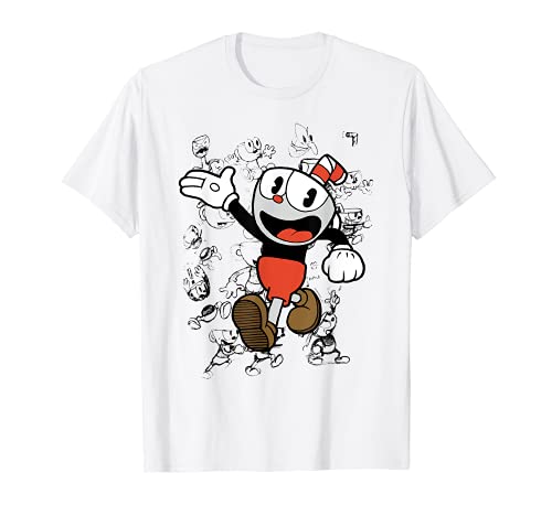 Cuphead Character Sketches Camiseta